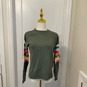 Boden Army Green Crewneck